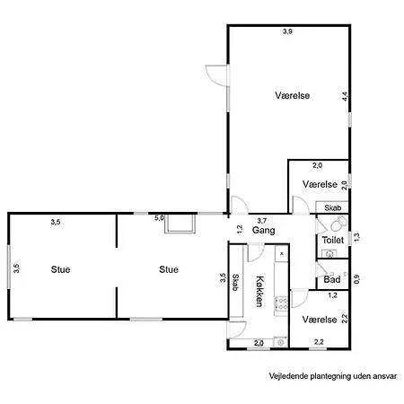 Idyllic And Cozy On 2000 M2 Of Natural Land * Øksenmølle